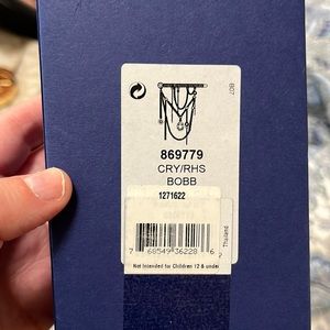 Swarovski hair brooch